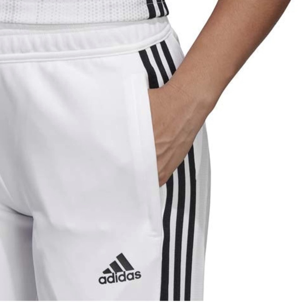 Adidas White/Black Jogger Tiro pants size S